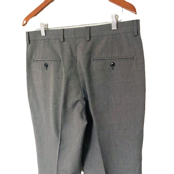 Tommy Hilfiger Gray Check 2-Piece Suit Jacket & Pants for Men Classic Fit Sz L40 - Picture 5 of 13